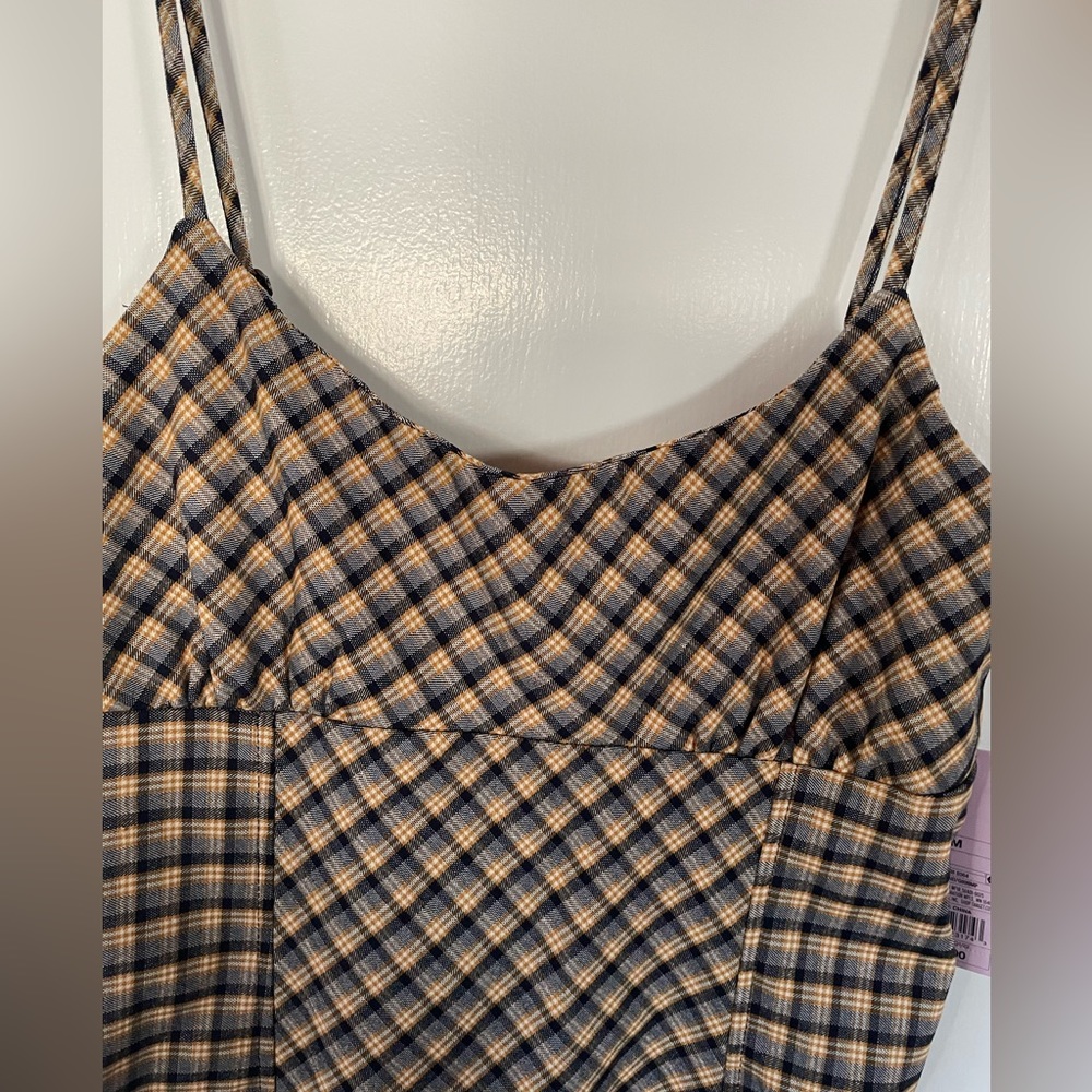 Wild Fable Plaid Babydoll Dress NWT